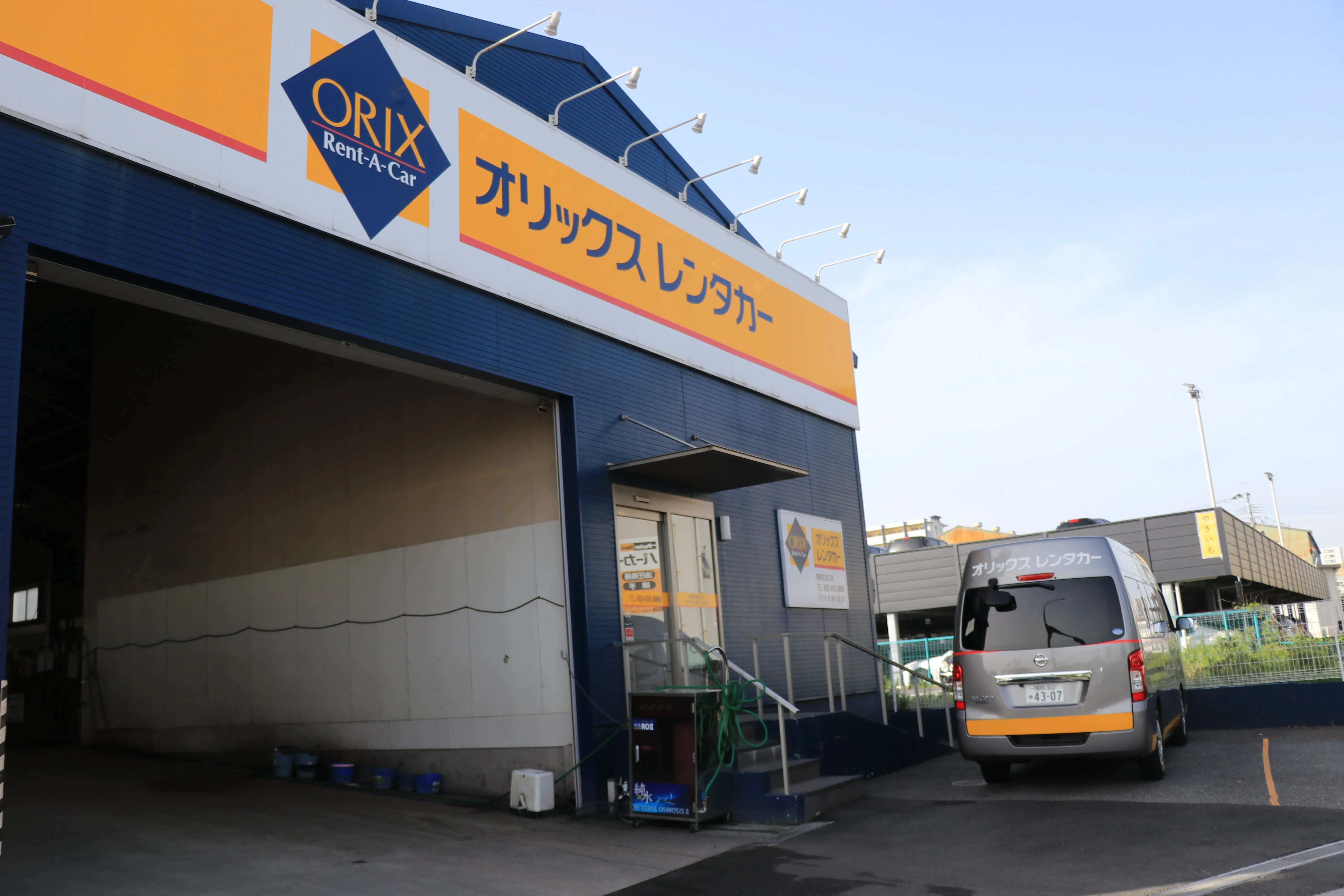 หน้าบริษัท เช่ารถญี่ปุ่น ของ Orix Rent a Car