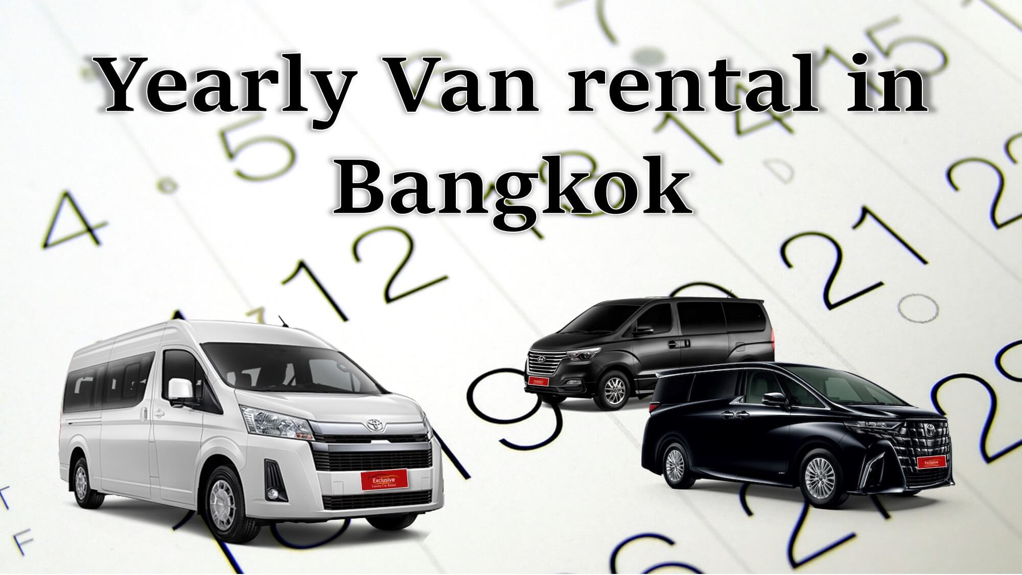 Bangkok van rental per year