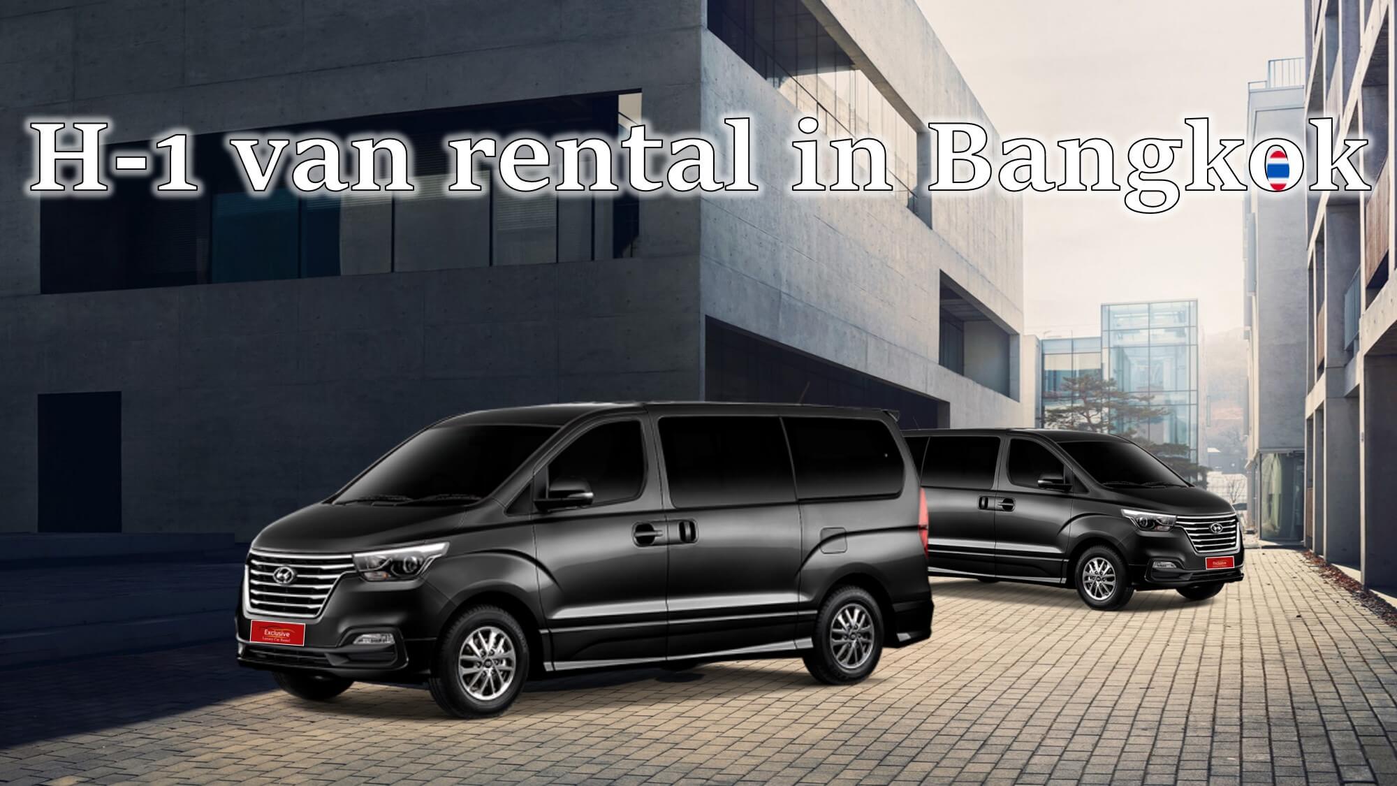 Rent a van H-1{sbquo} self-drive or with a driver in Bangkok