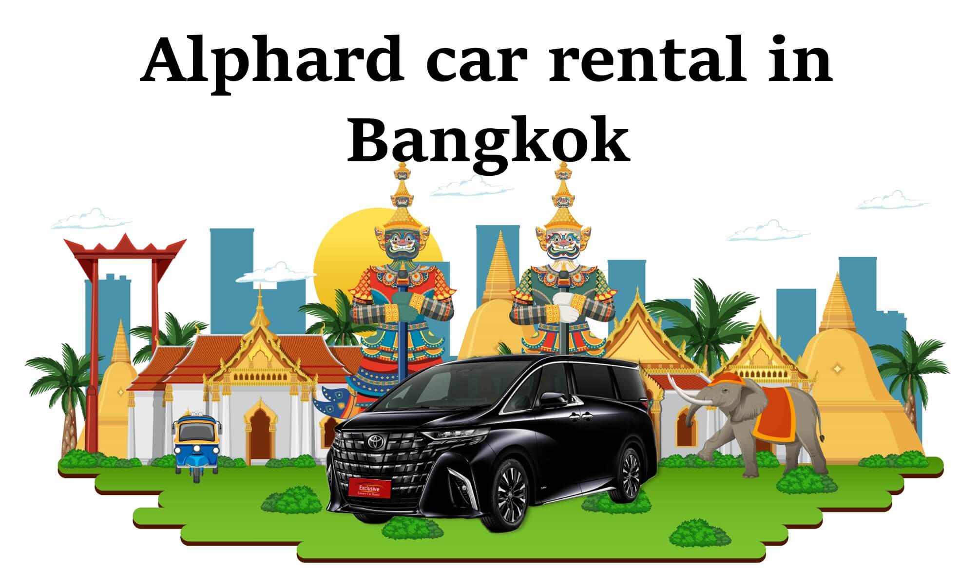 How much does it cost to rent an Alphard in Bangkok? Update 2024