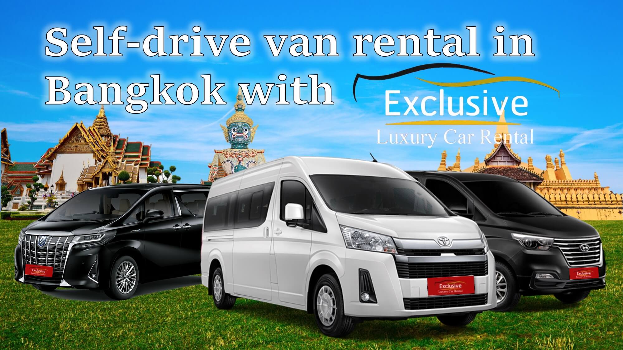 Rent a van to drive yourself in Bangkok