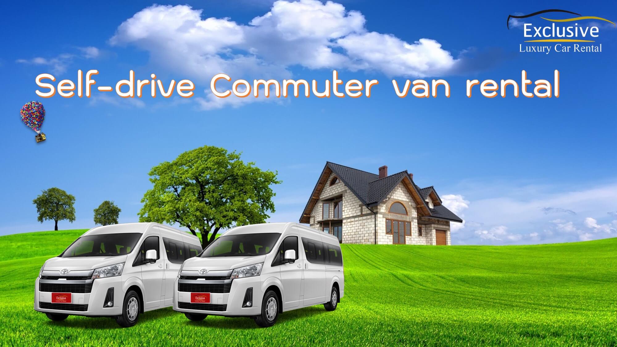 Commuter van rental