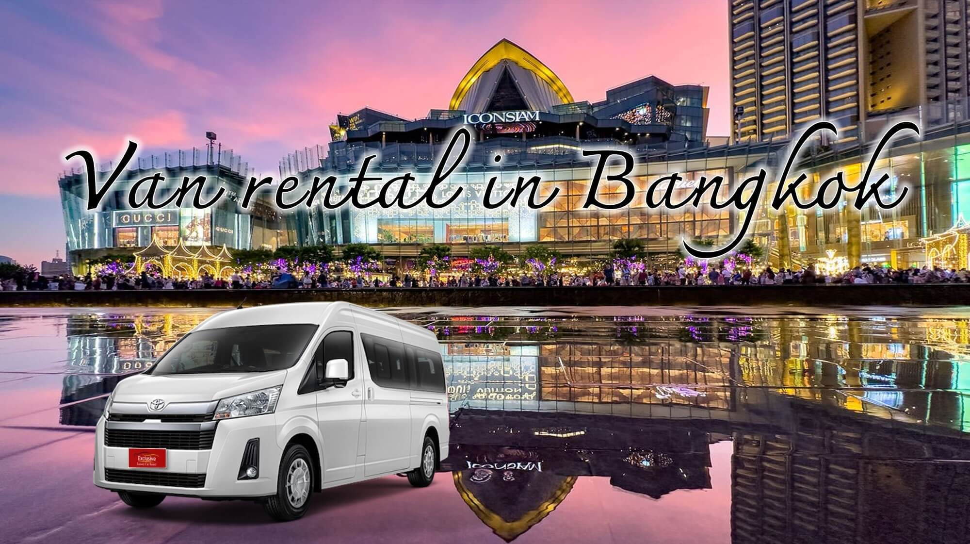 Rent a van in Bangkok to drive yourself