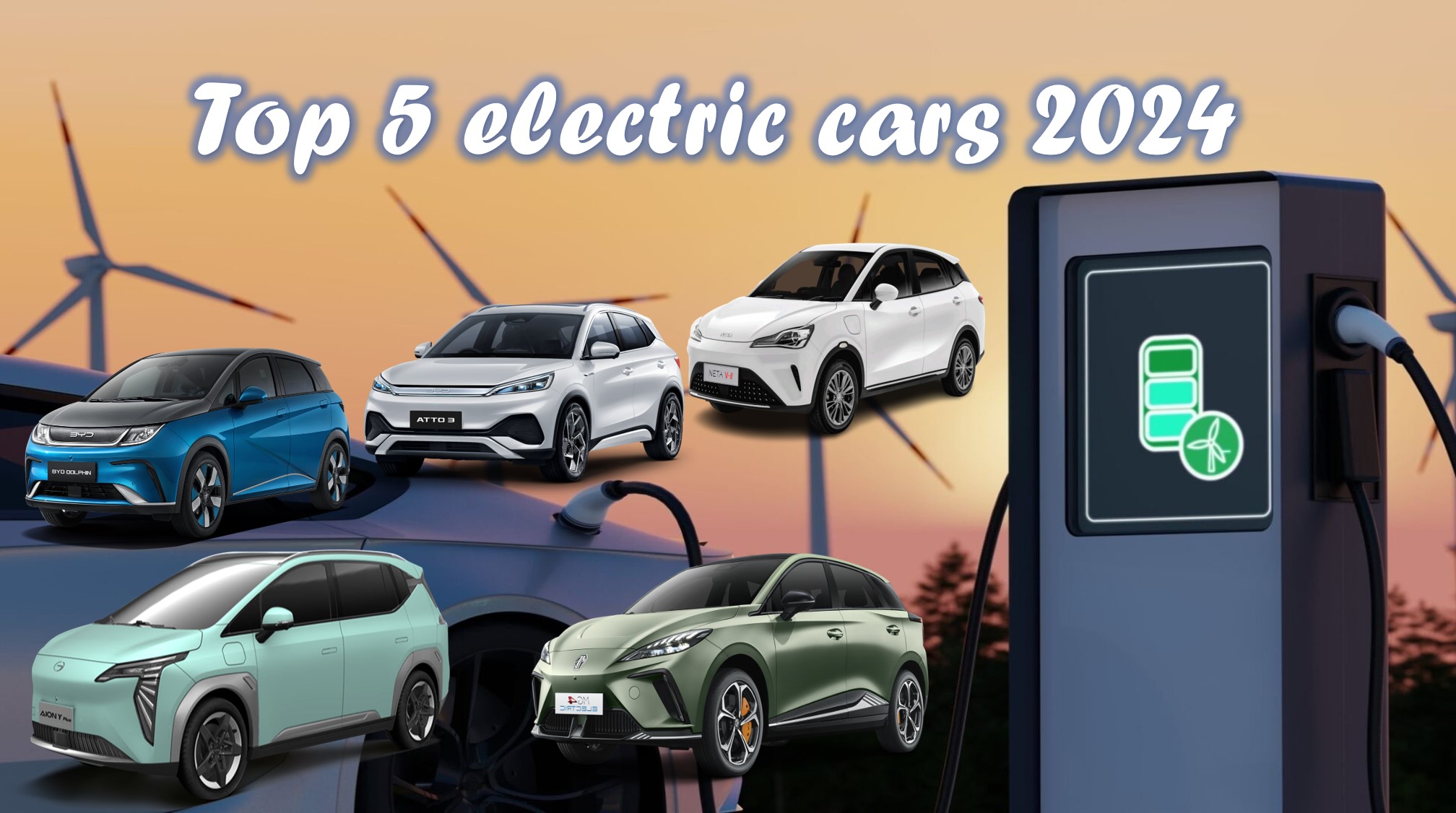 Top 5 electric cars in 2024 that are popular and cost no more than a million!