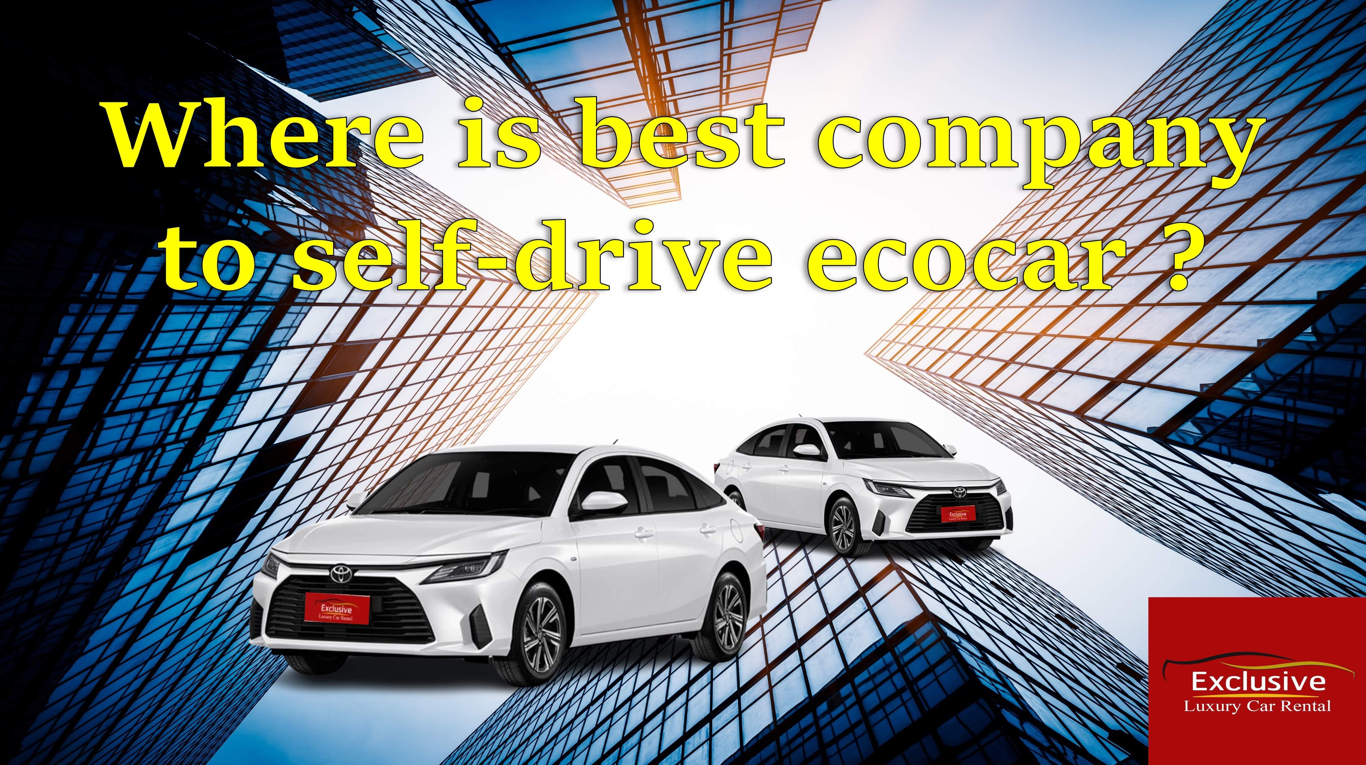 Where is best company to self-drive ecocar