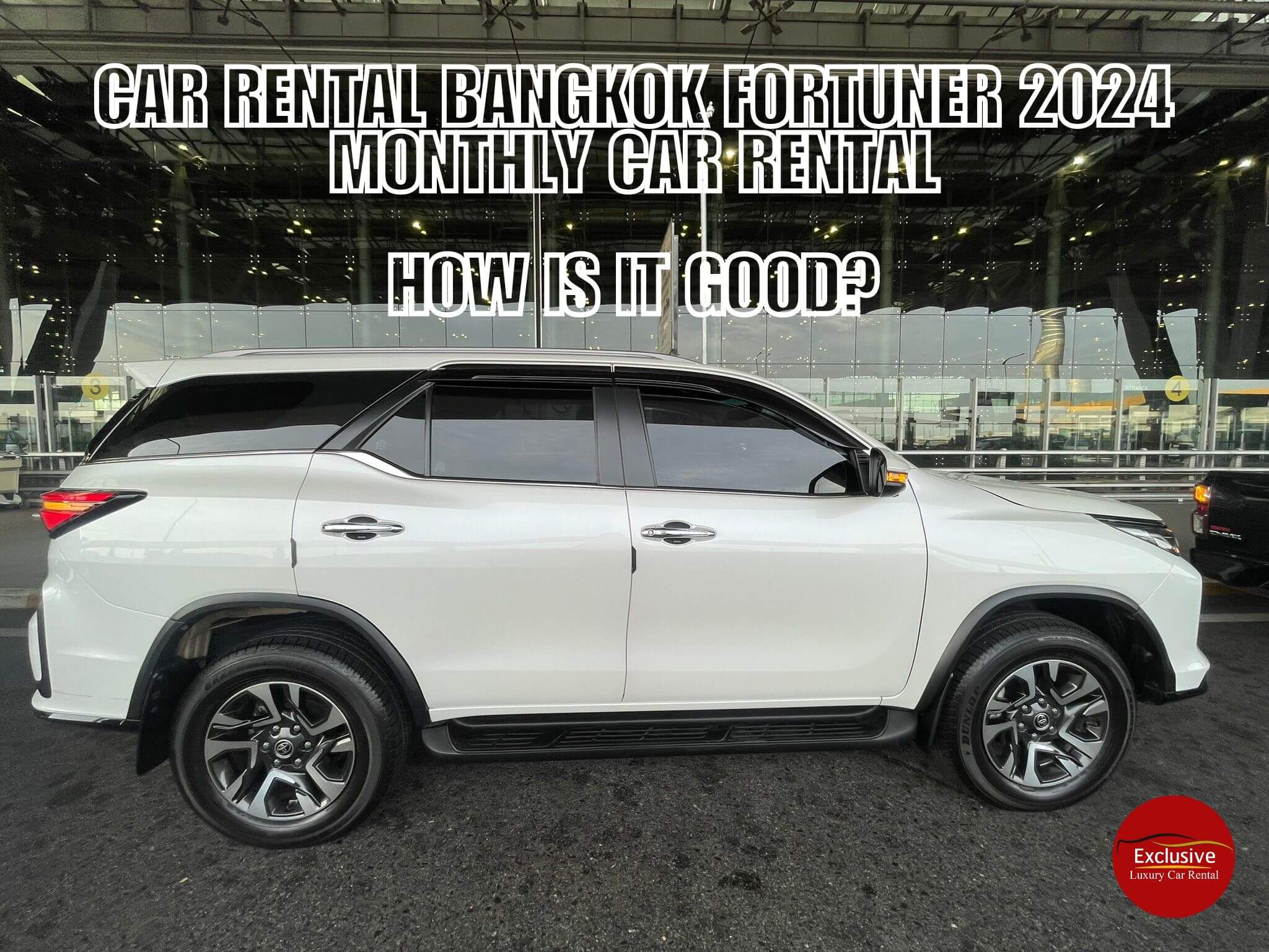 รถเช่ากรุงเทพ Fortuner 2024 เช่ารถรายเดือน ดียังไง? 