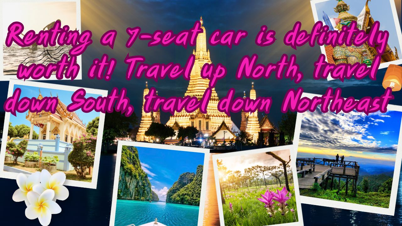 Renting a 7-seat car is definitely worth it! Travel up North{sbquo} travel down South{sbquo} travel down Northeast