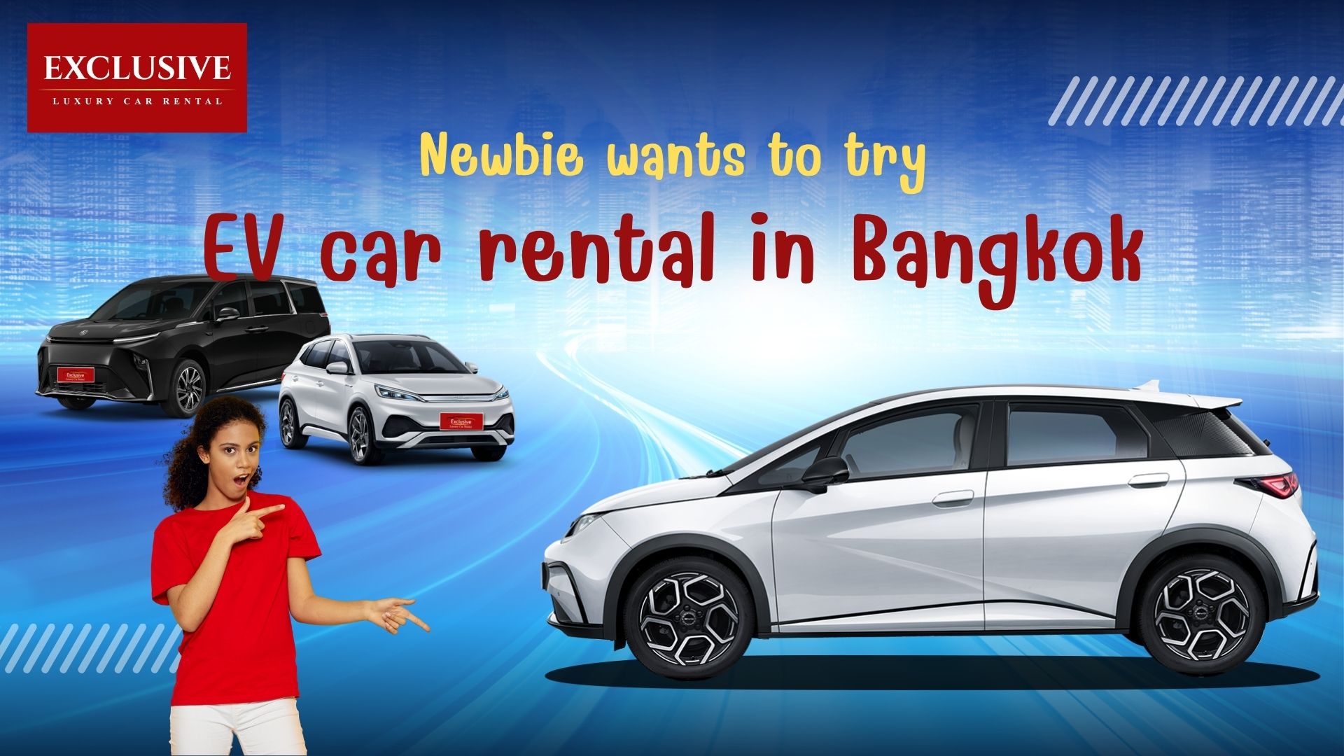 EV car rental in Bangkok