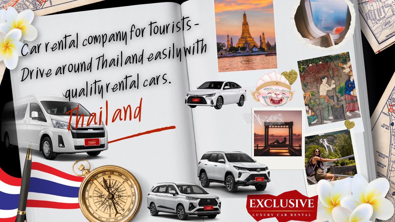 Car rental company for tourists – Drive around Thailand easily with quality rental cars.