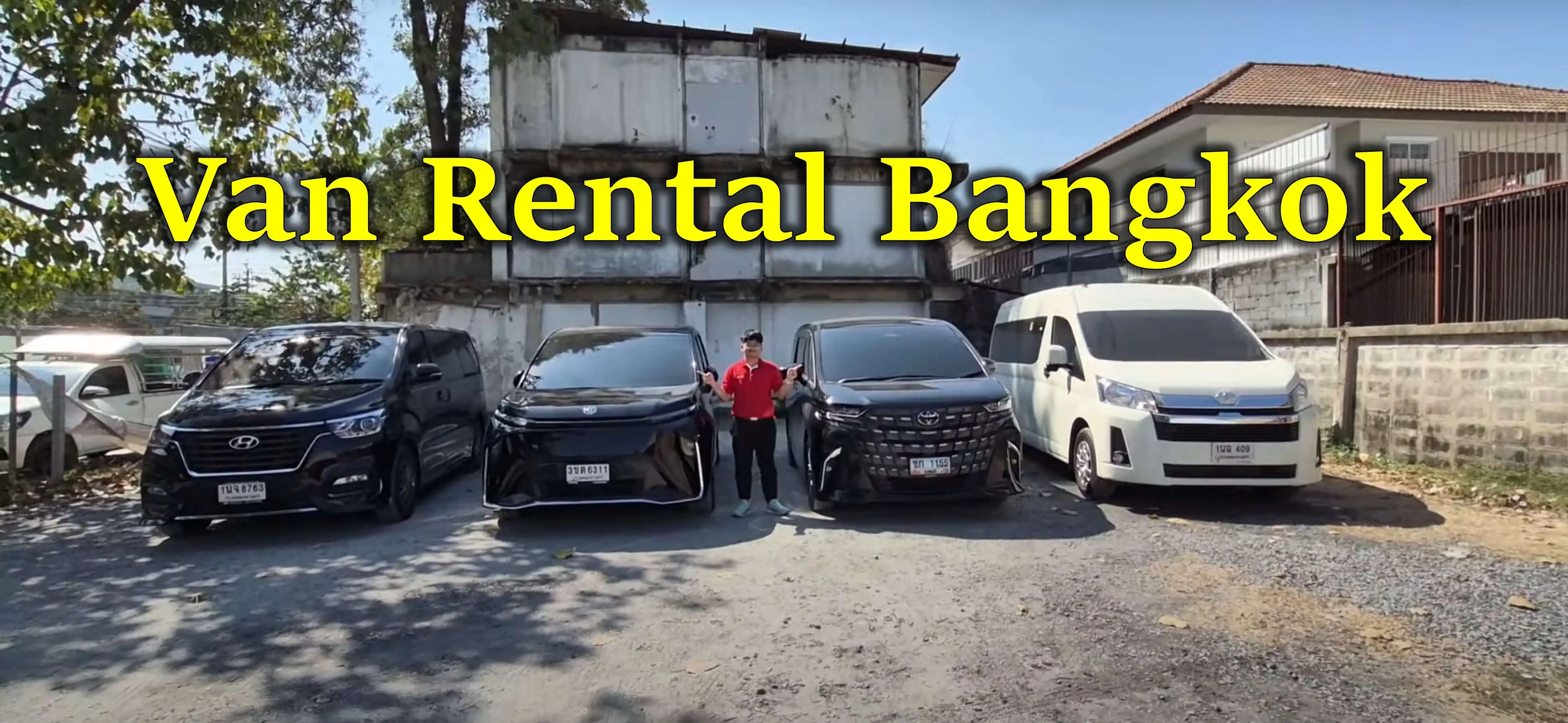 Rent a van to drive yourself in Bangkok