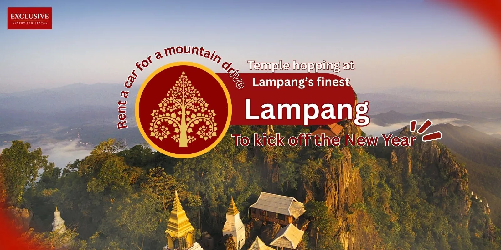 Wat Phrabat Pu Pha Daeng{sbquo} Lampang Province