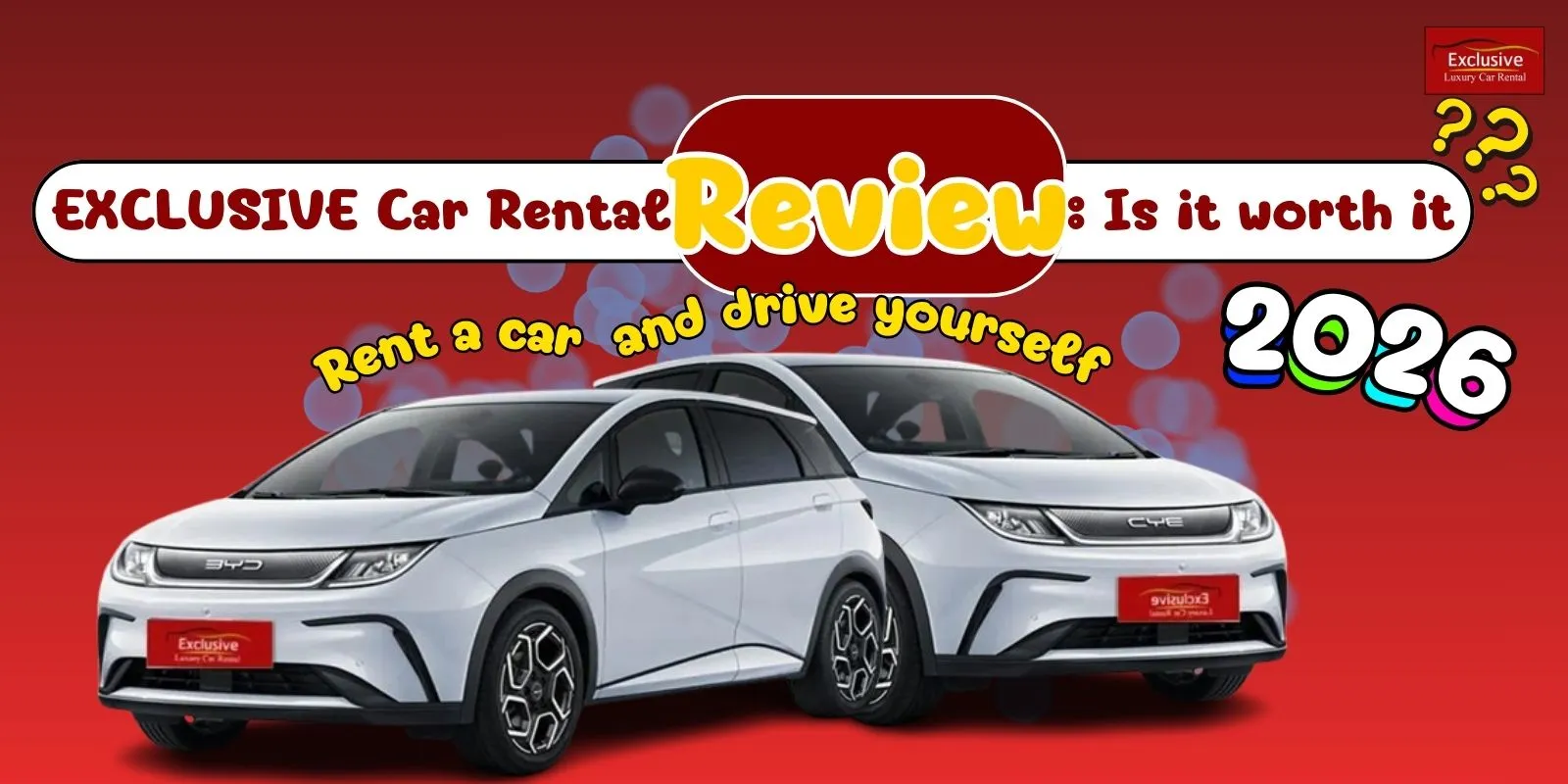 Picture of EXCLUSIVE Car Rental{apos}s car with caption: Is renting a car with EXCLUSIVE Car Rental good? Self-drive car rental review 2026