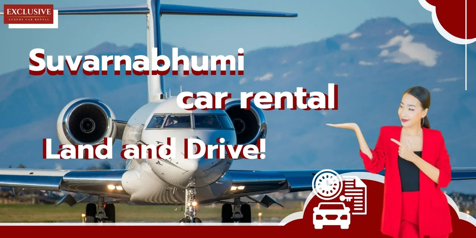 Suvarnabhumi car rental  As soon as you get off the plane{sbquo} drive immediately!