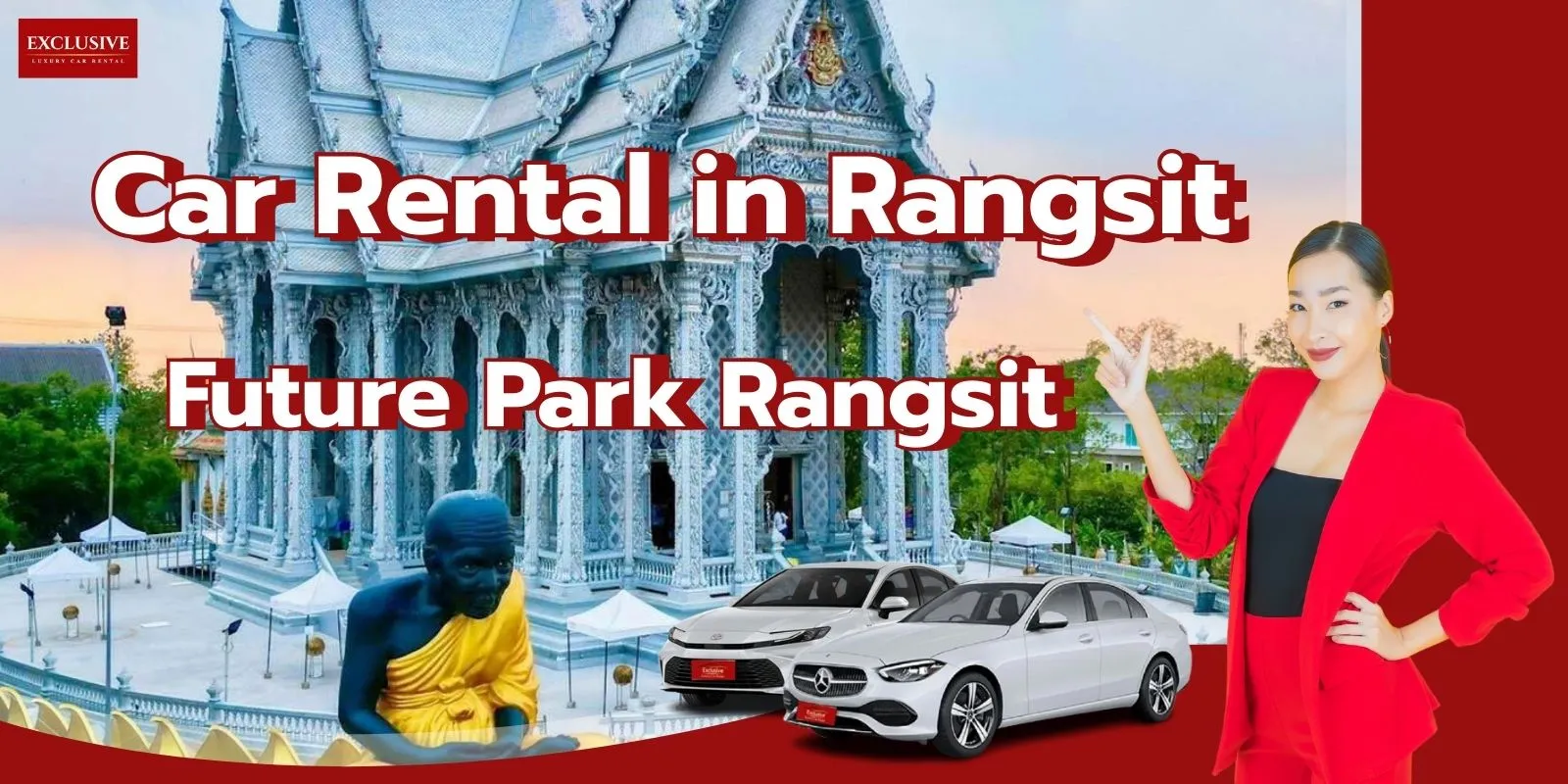 Car rental Rangsit near me{sbquo} cheap price{sbquo} pick up and return the car at Future Park Rangsit