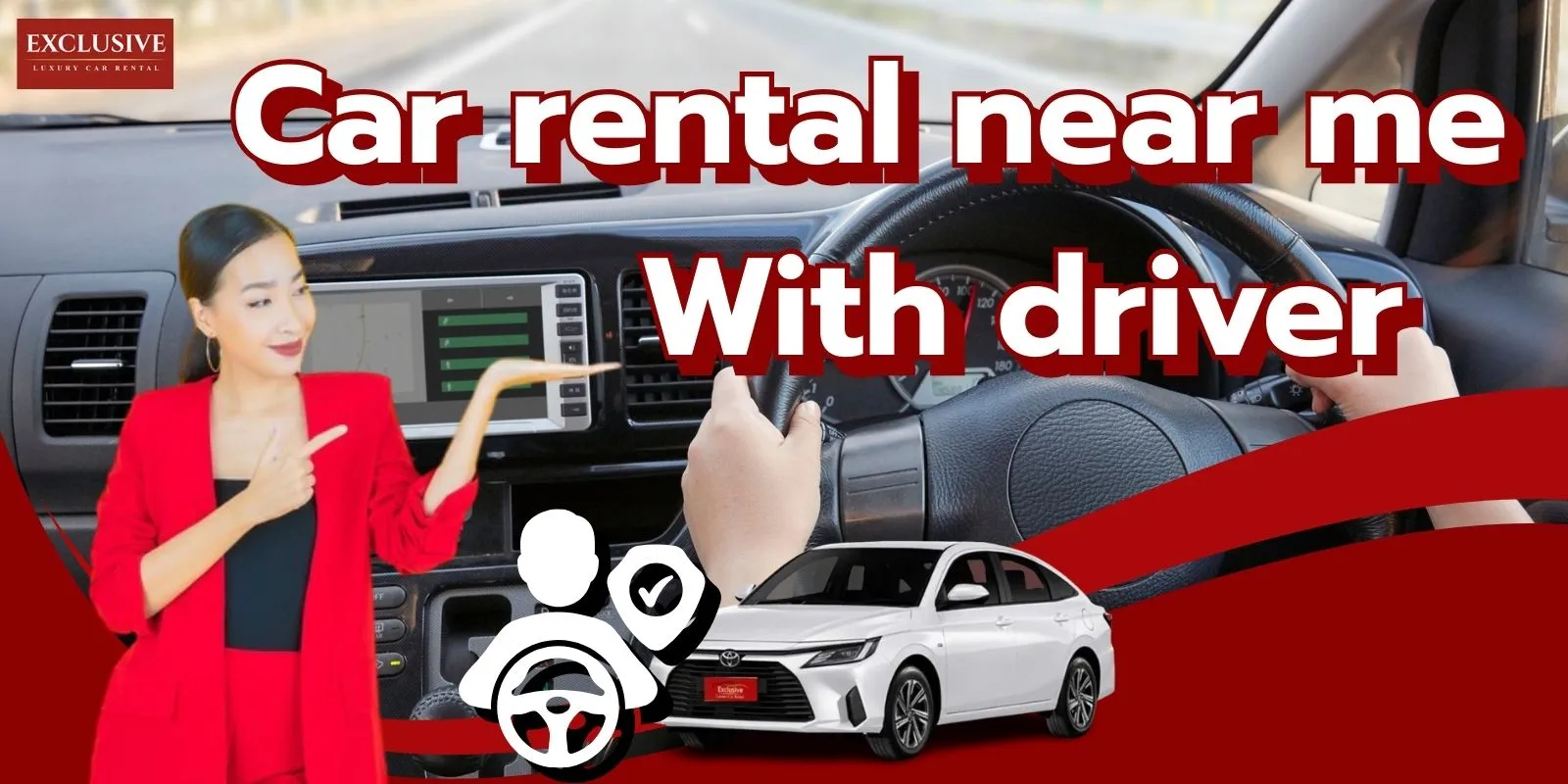 Rent a car near me with driver