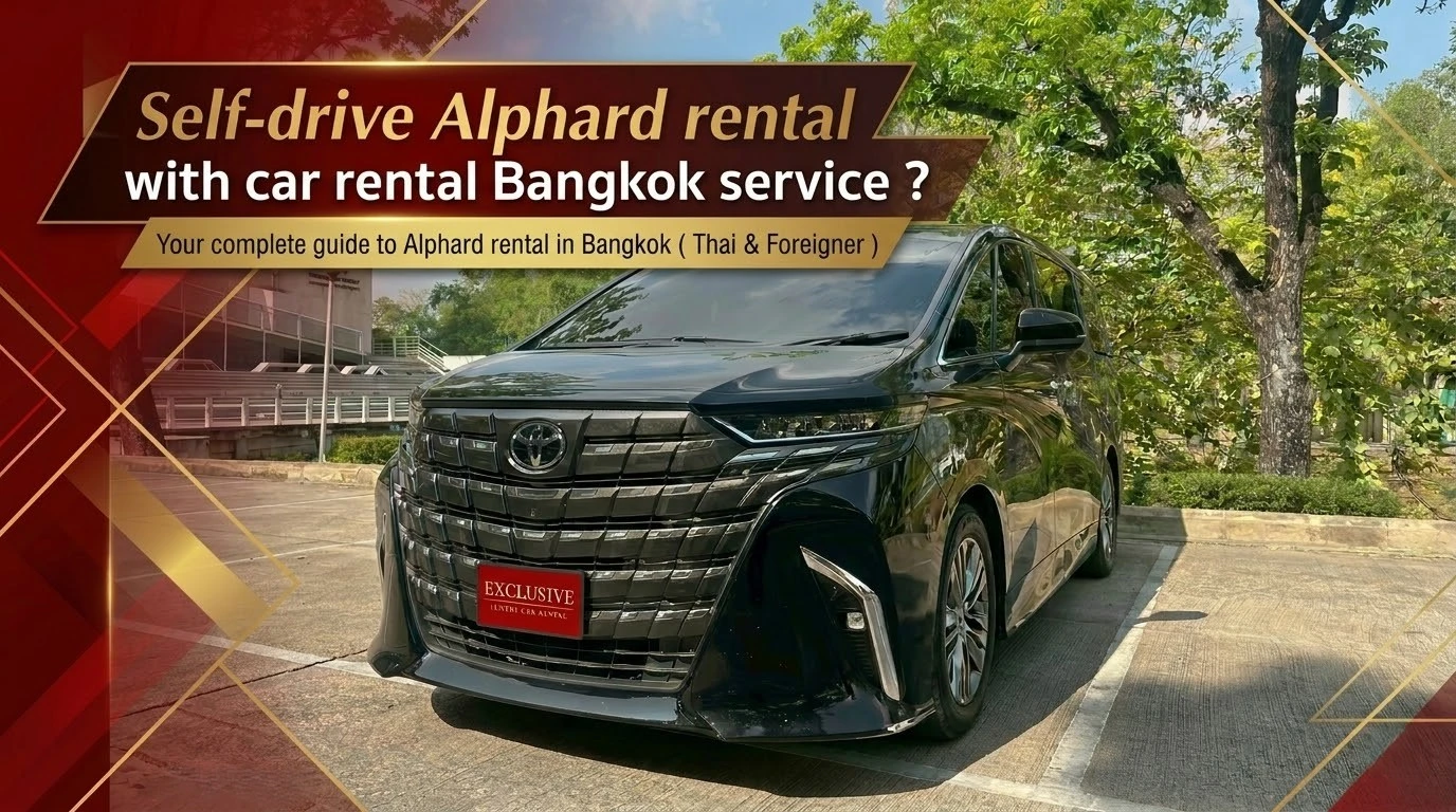 How much does it cost to rent an Alphard to drive yourself in Bangkok?