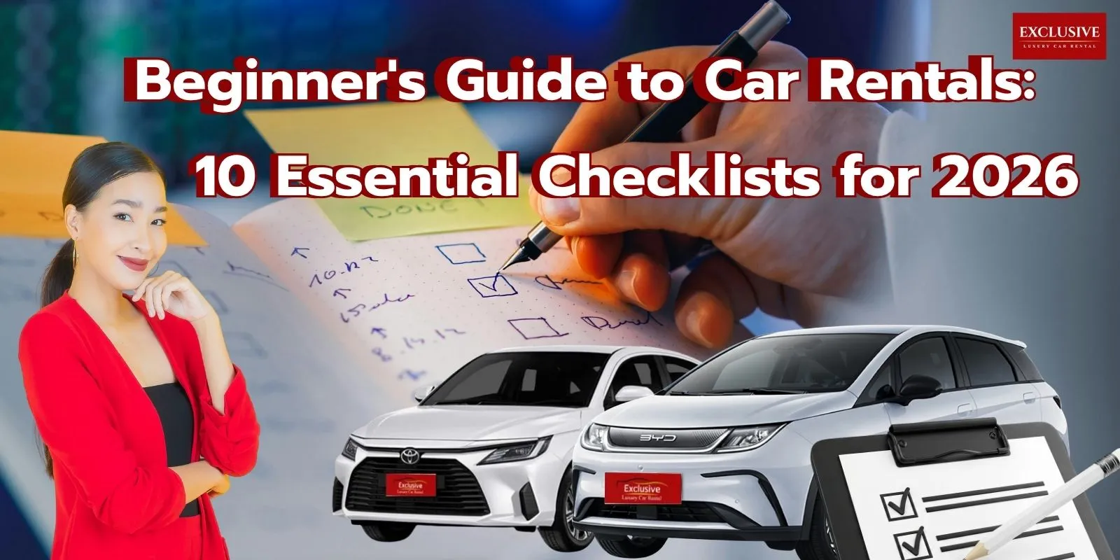Beginner{apos}s Guide to Car Rentals: 10 Essential Checklists for 2026