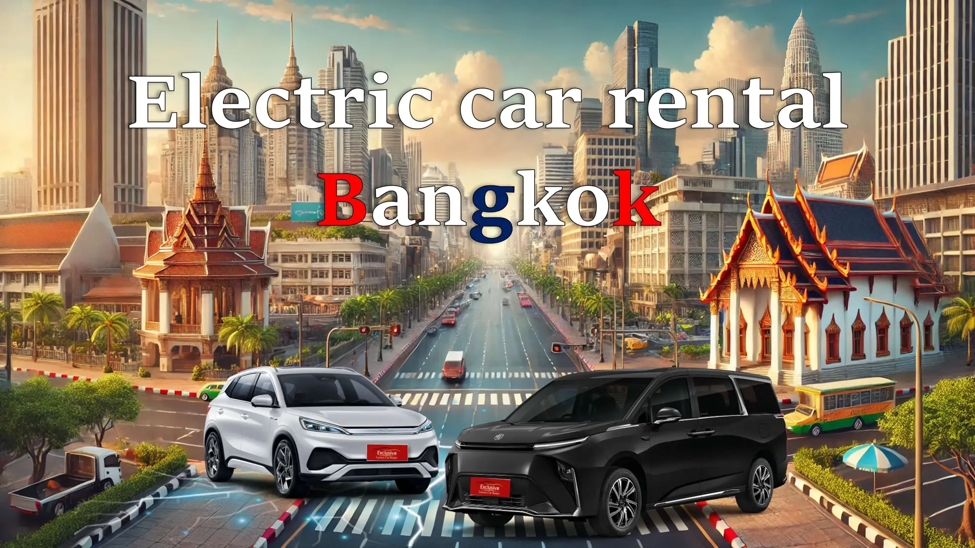 Car rental Bangkok with electric car rental service