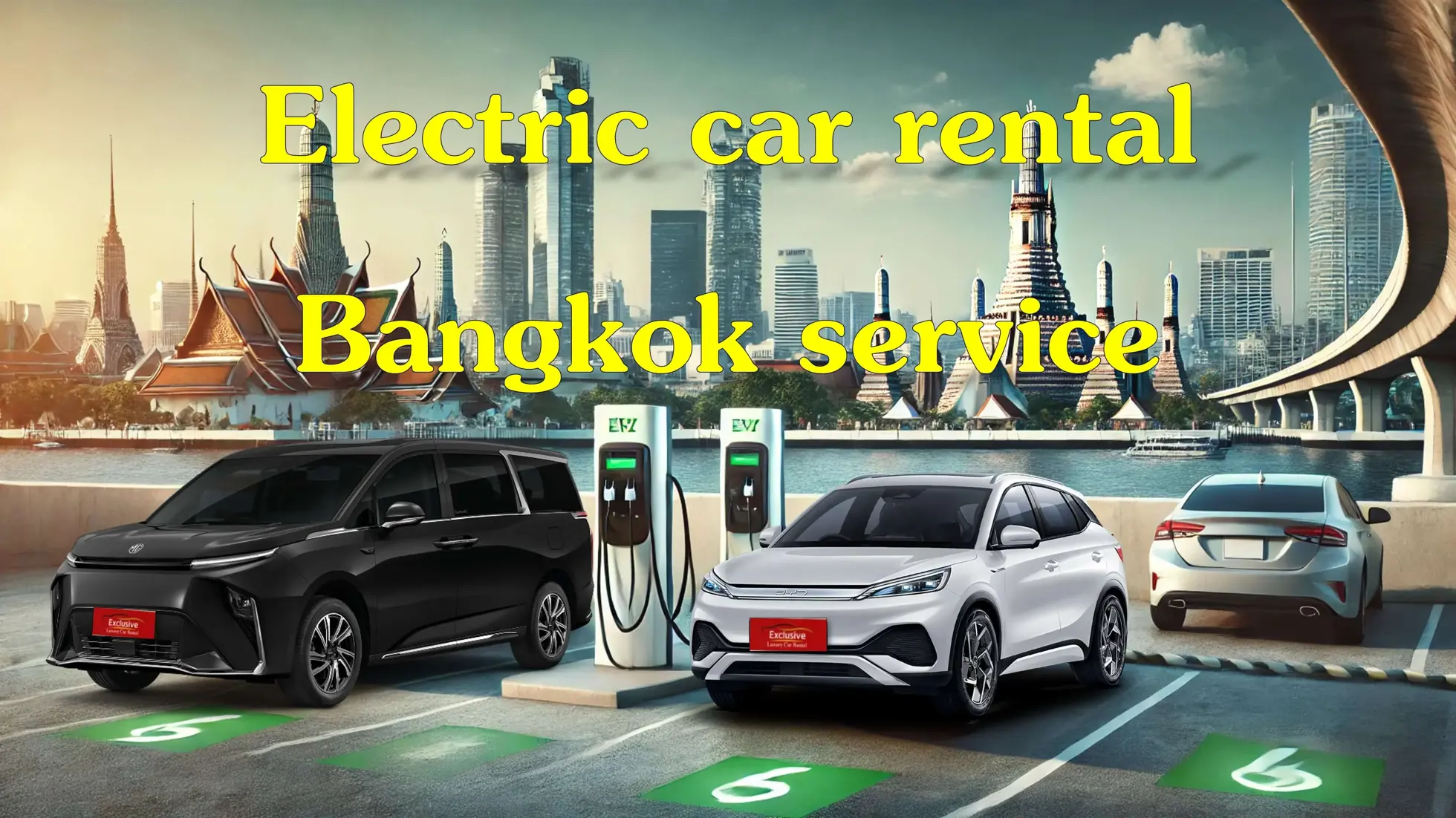 Electric car rental with car rental Bangkok service