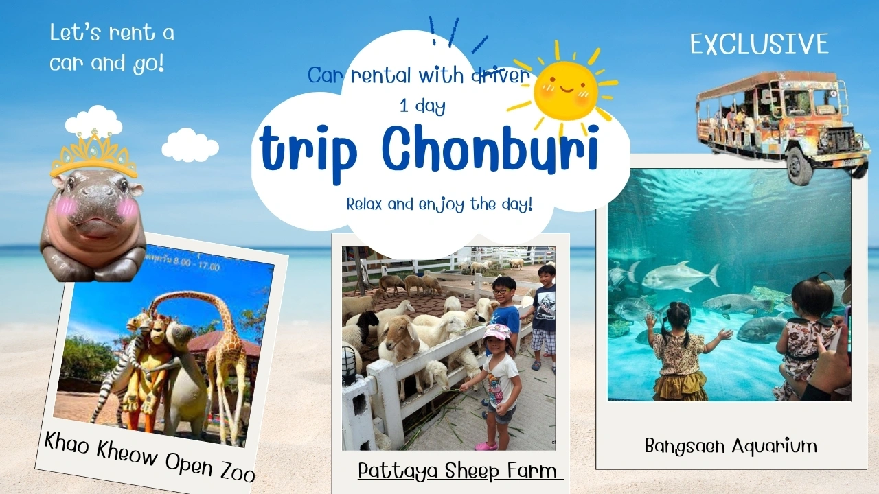 Enjoy a full-day trip to Chonburi with our chauffeured car service  sit back{sbquo} relax{sbquo} and explore at your own pace.