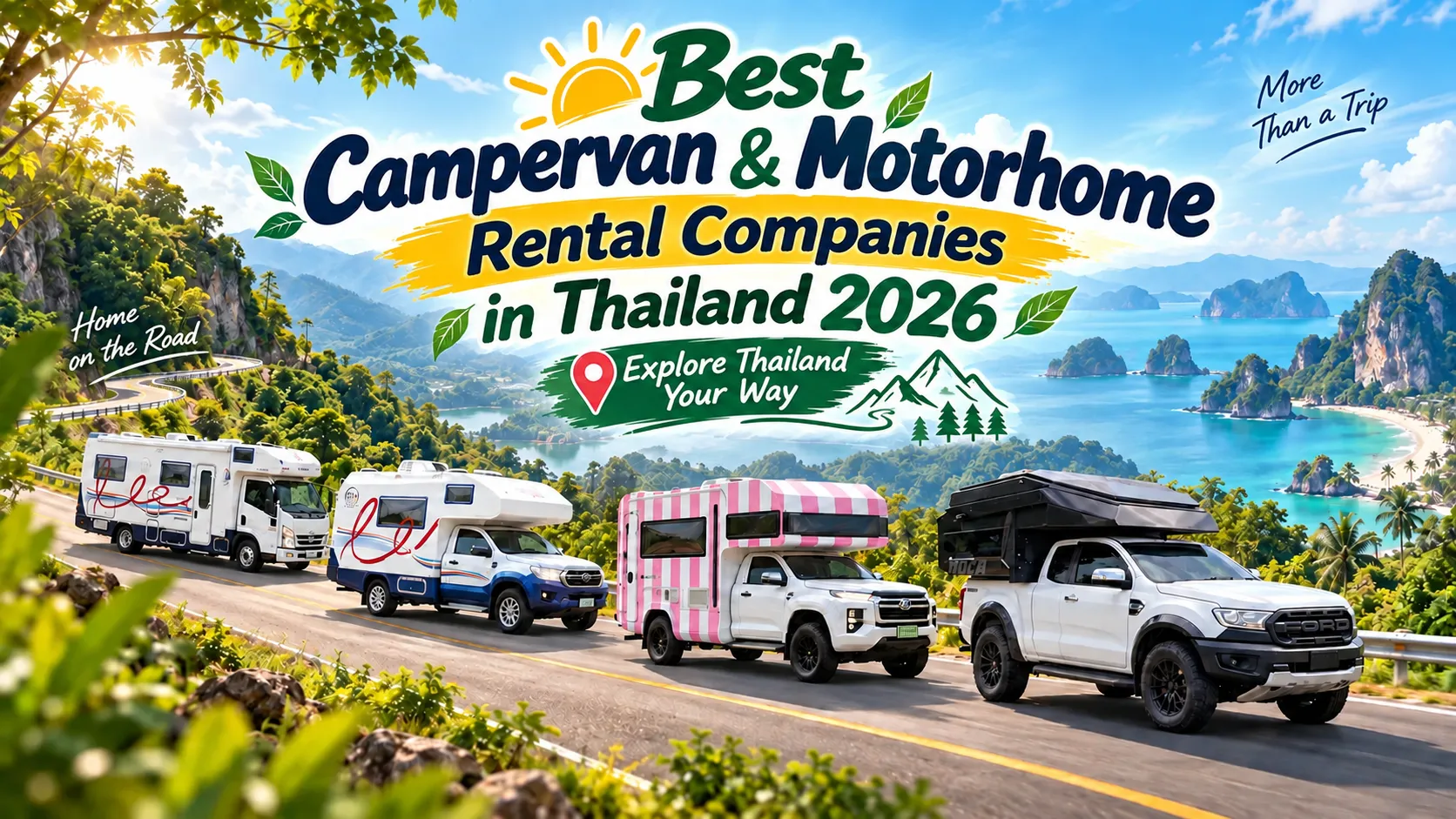 Where to Rent a Campervan in Thailand in 2026: Top Campervan Rental Companies for Trips Across Thailand