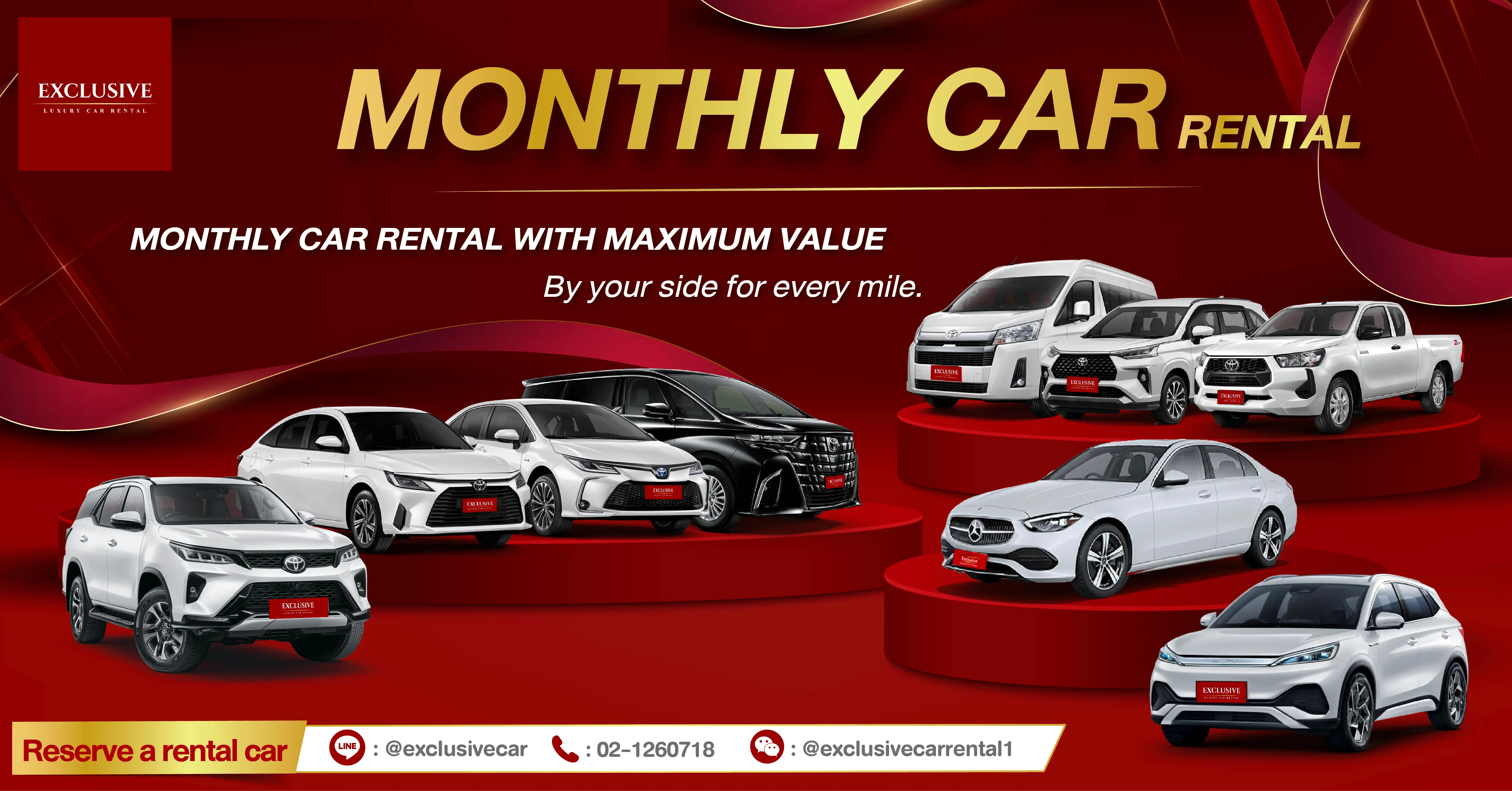 Monthly car rental