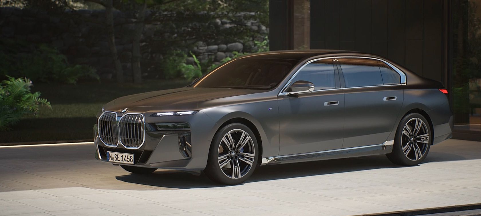 豪华轿车宝马740d M Sport (G70)