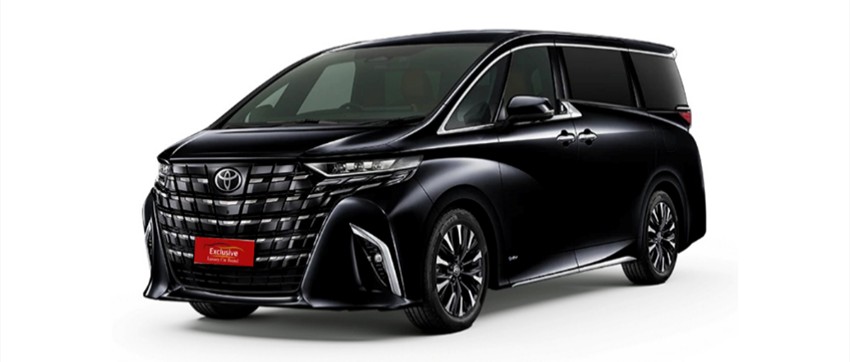 luxury van rental, Alphard rental to drive yourself