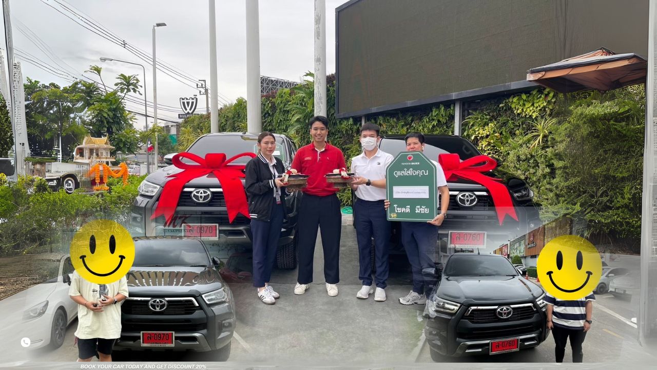 5年长期皮卡租赁车交付示例