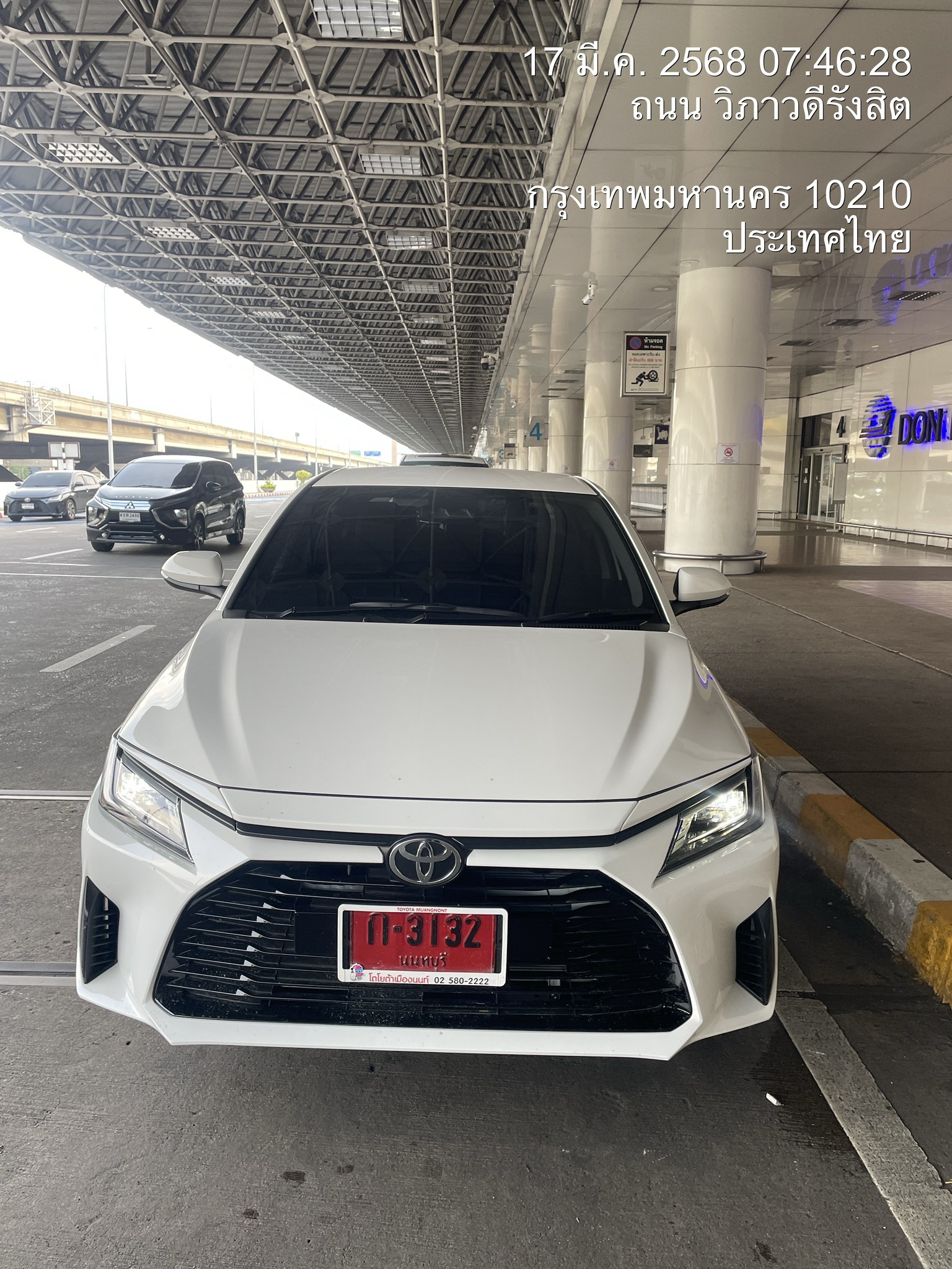 Toyota Yaris Ativ 2025 A compact sedan with a modern design and full functionality — perfect for city drivers who value comfort and convenience.