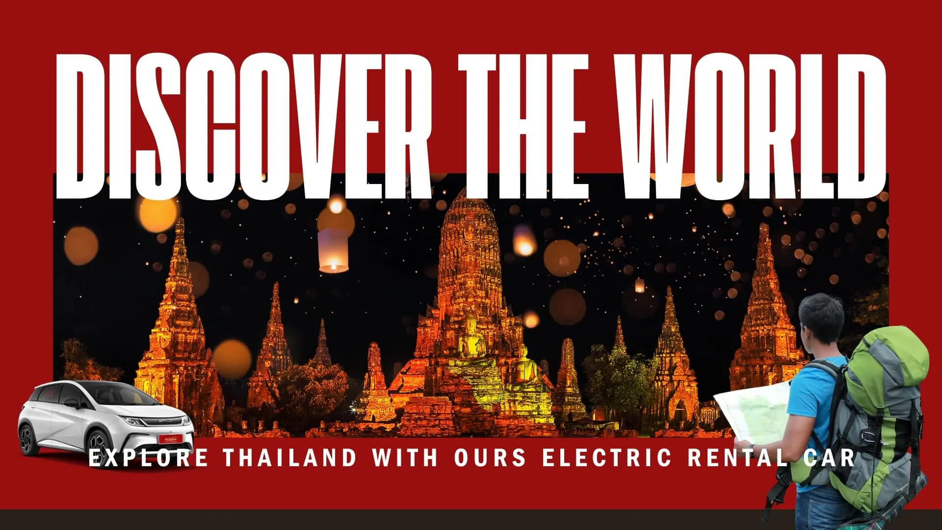 สำรวจประเทศไทยกับบริการเช่ารถไฟฟ้า เช่ารถกรุงเทพ เช่ารถประเทศไทย