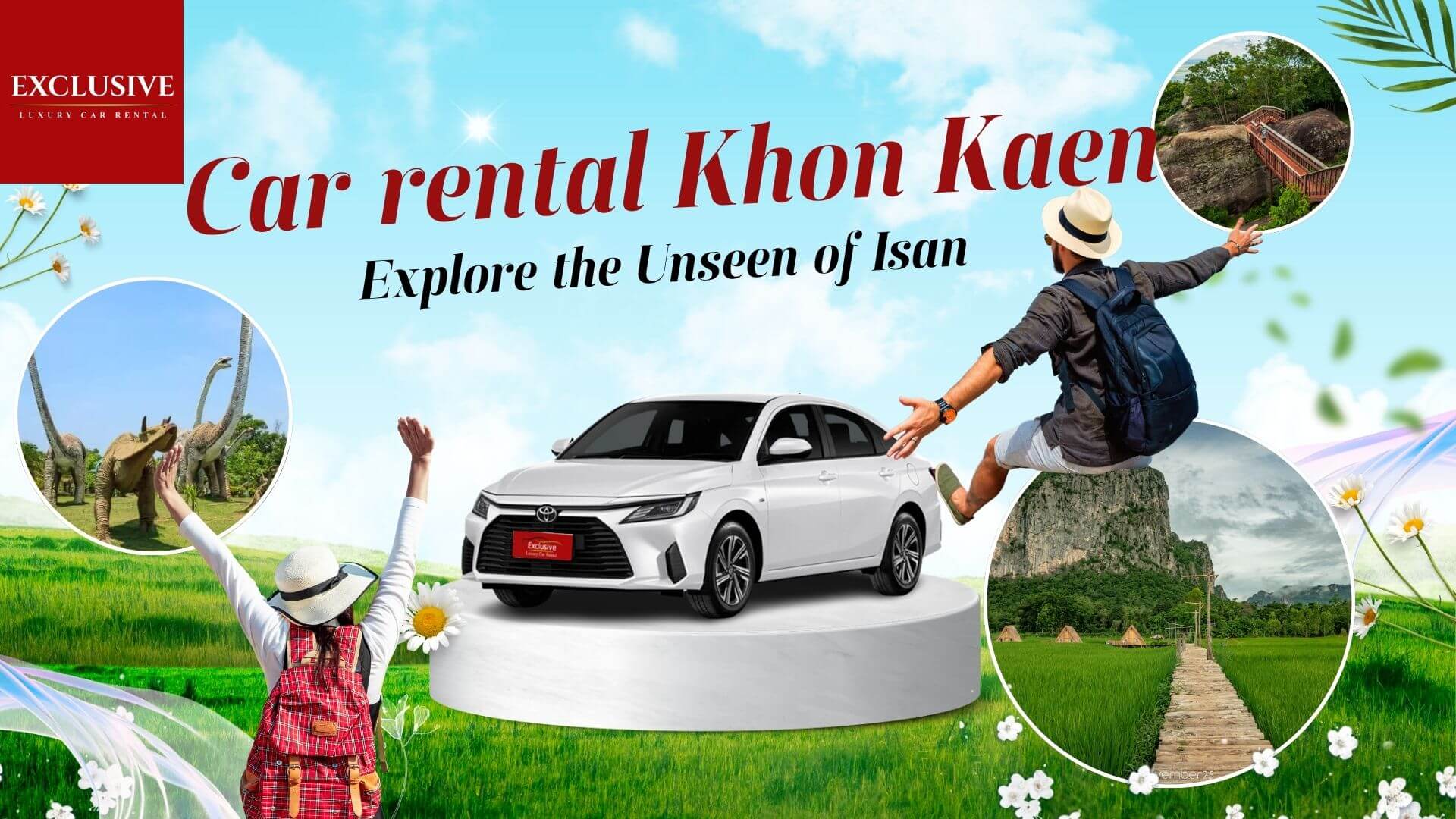 Car rental Khon Kaen - Drive to see the beauty of the Isan region