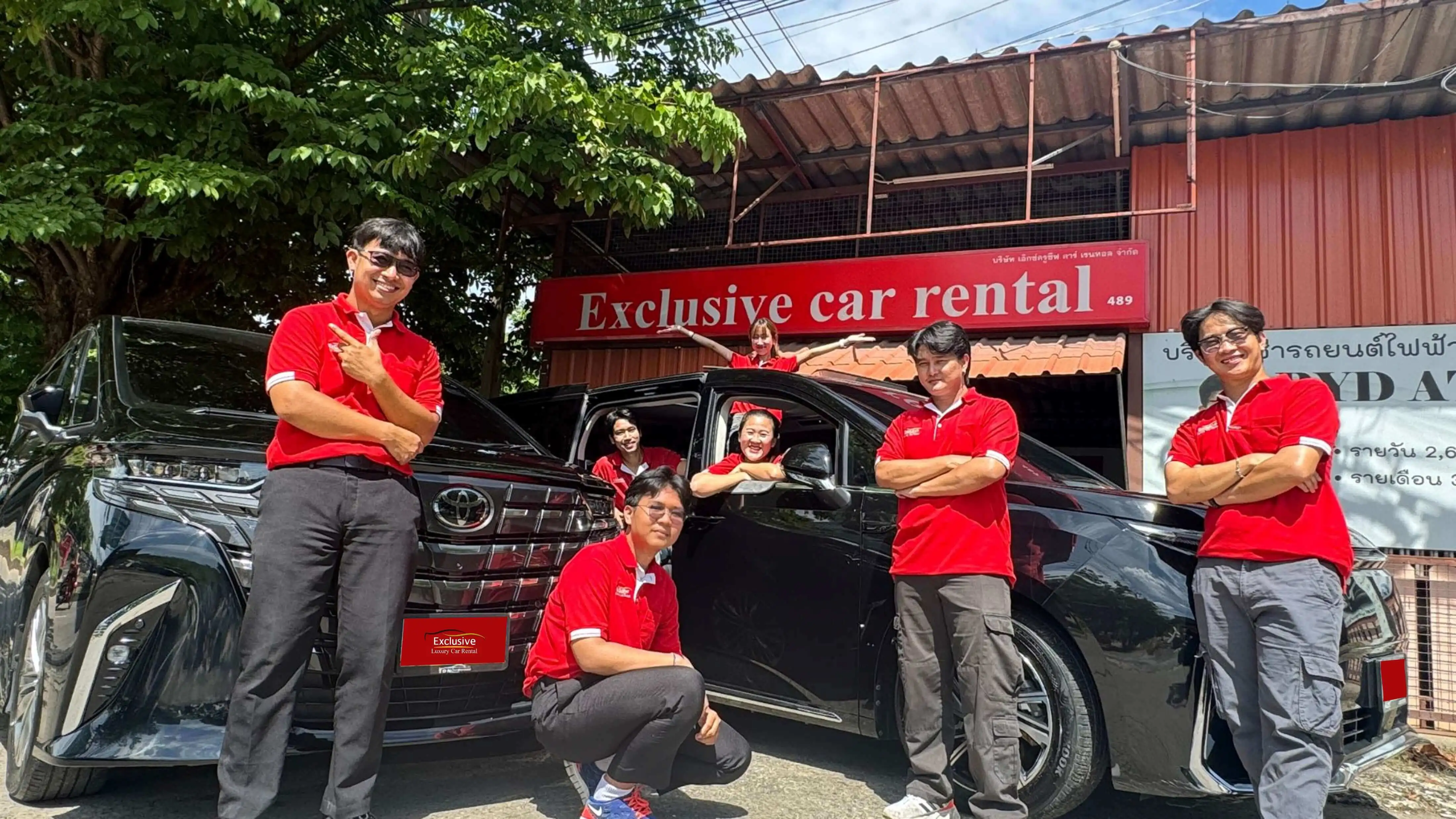 เช่ารถตู้พร้อมคนขับในกรุงเทพกับ Exclusive Car