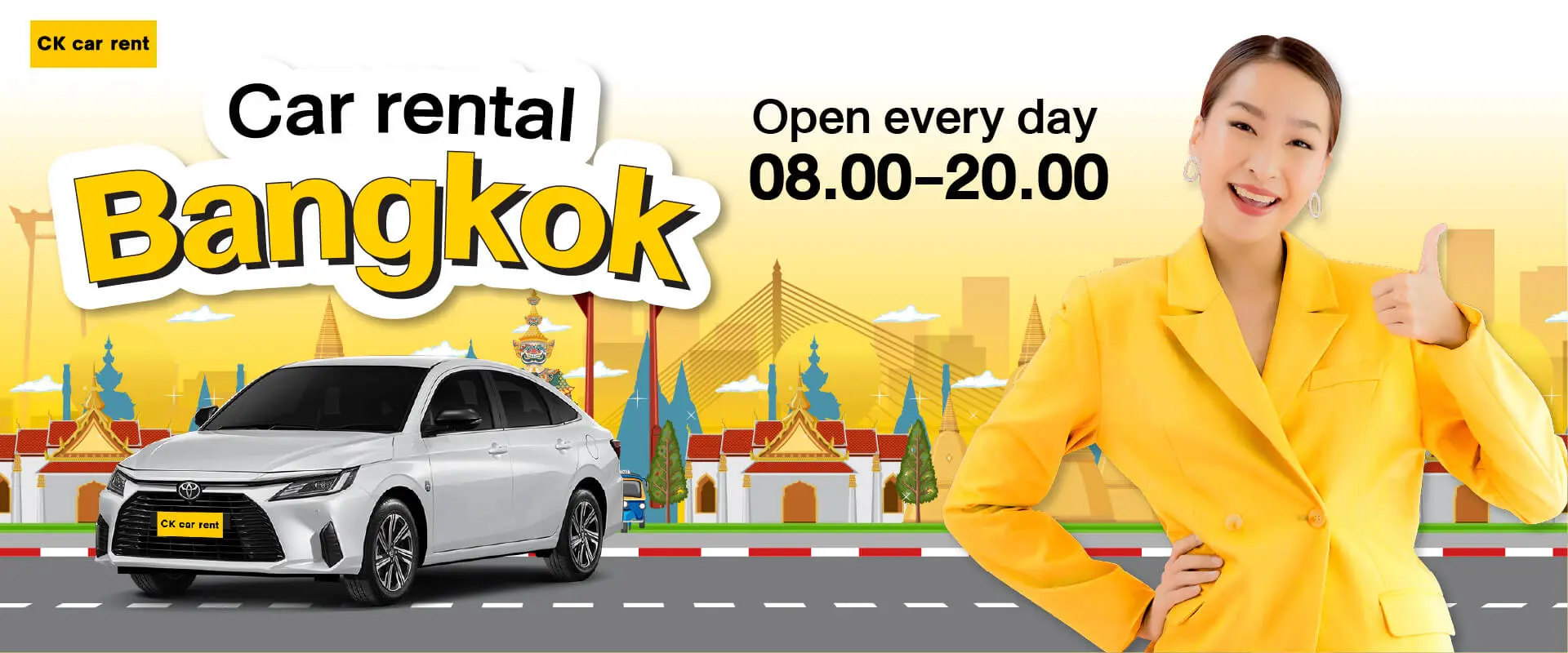 เช่ารถขับเองกับCK-Car-Rent